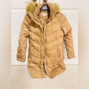 Michael Kors Gold women long jacket